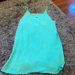 Lulus teal mini dress